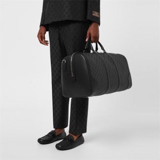 GUCCI Gg Holdall Unisex Black 1095  for sale