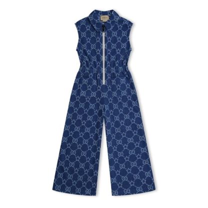 GUCCI Gg Jacquard Jumpsuit Juniors Kids Multi 4695  for sale