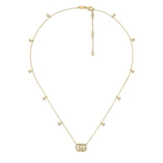 GUCCI Gg Running Necklace Women Yellow Gold  for sale