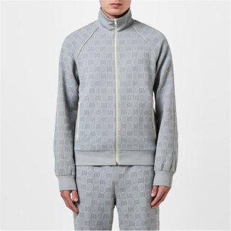 GUCCI Gg Track Top Men Light Grey  for sale