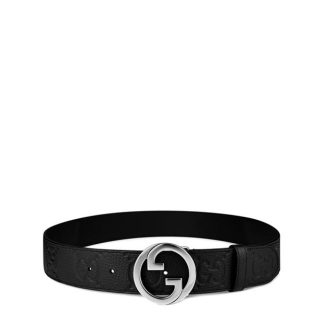 GUCCI Goldie Belt Unisex Black 1000  for sale