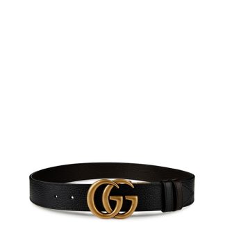 GUCCI Gucci GG Belt Sn42 Unisex Black  for sale