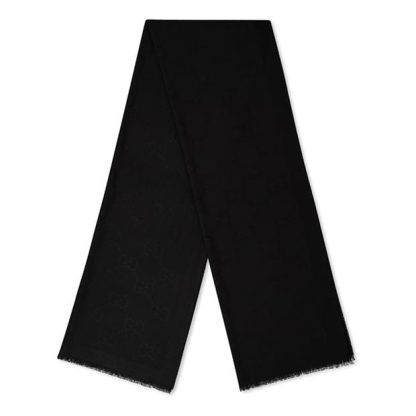 GUCCI Gucci GG Jumby Scarf Sn23 Unisex Black 1060  for sale