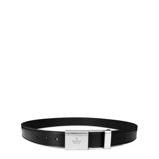 GUCCI Gucci Gucci Buckle Sn44 Unisex Black  for sale