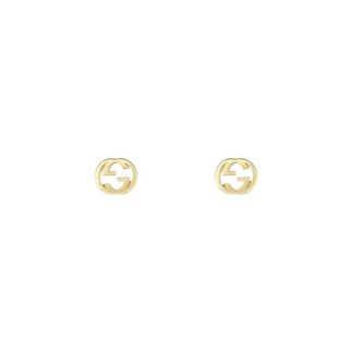 GUCCI Gucci  Interlocking Earrings Women Yellow Gold  for sale