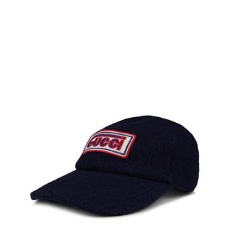 GUCCI Gucci Logo Cap Sn42 Men Navy  for sale