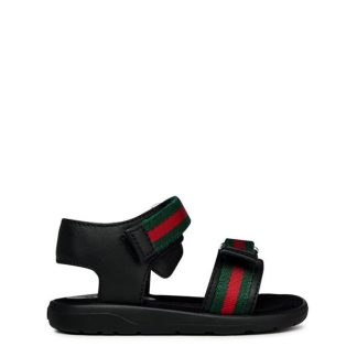 GUCCI Gucci Logo Sandal In42 Kids Black 1060  for sale