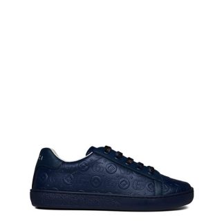 GUCCI Gucci Logo Trainer Jn34 Kids Blue 4236  for sale