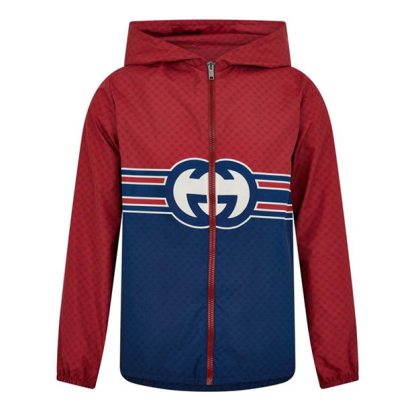 GUCCI Gucci Logo Zip OTH Jn42 Kids Multi 4956  for sale