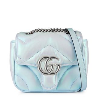 GUCCI Gucci Mrmnt Mn Ird Ld42 Women Iride Snow/Blu  for sale