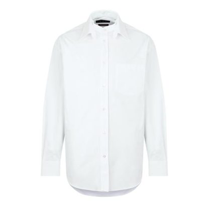 GUCCI Gucci OS L/S Shirt Sn44 Men White  for sale