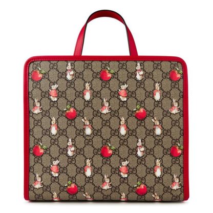 GUCCI Gucci Print Bag Jn42 Women Beige 8647  for sale