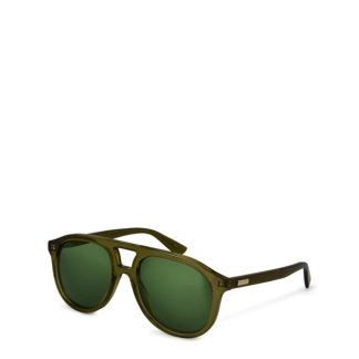 GUCCI Gucci Sunglasses Gg1320s Unisex Aviator Sunglasses GREEN for sale