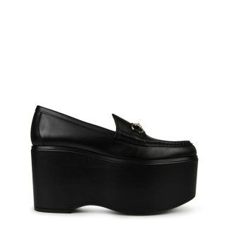 GUCCI Horsebit Platform Loafers Women Loafers Black for sale