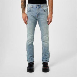 GUCCI Horsebit Straight Jeans Men Tapered Jeans Blue/Mix for sale