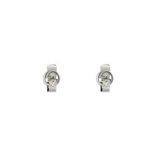 GUCCI Interlocking Earrings Women Silver  for sale