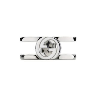 GUCCI Interlocking Ring Women Silver  for sale