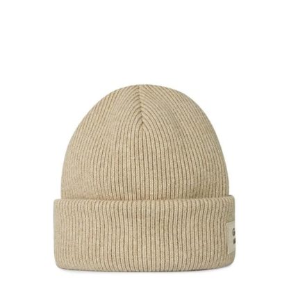 GUCCI Knit Wool Hat With Patch Unisex Beige  for sale