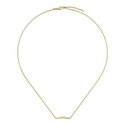 GUCCI Link To Love Necklace Women Yellow Gold  for sale