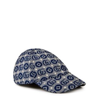 GUCCI Logo Cap Junior Men Blue 4200  for sale