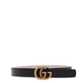 GUCCI Marmont Belt Junior Unisex Belts Black 1000 for sale