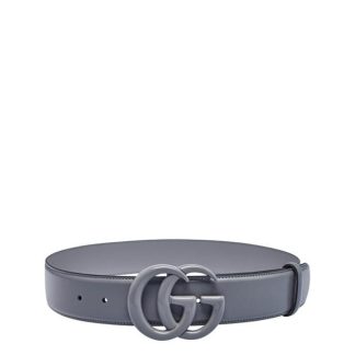 GUCCI Marmont Mono Belt Women Belts Grey/Grey 1711 for sale