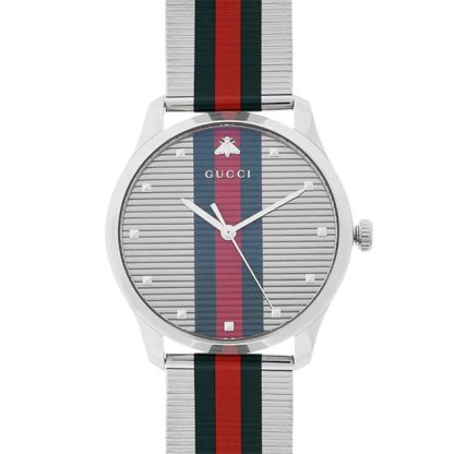 GUCCI Multi G-Timeless Watch Unisex Silver  for sale