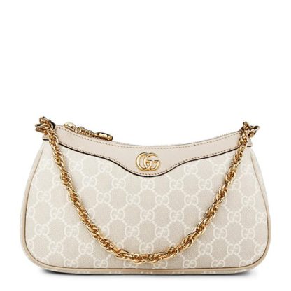 GUCCI Ophidia Small Handbag Women Mini Bags Beige/Oatmeal for sale