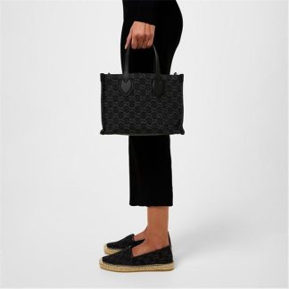 GUCCI Ophidia Tote Bag Women Black/Med Grey  for sale