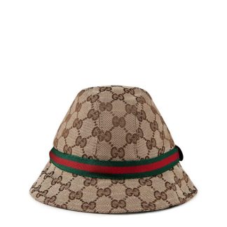 GUCCI Original Gg Fedora Juniors Unisex Beige 2174  for sale