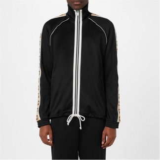 GUCCI Ribbon Tracksuit Top Men Black 1082  for sale