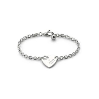 GUCCI Trademark Bracelet Women Silver  for sale