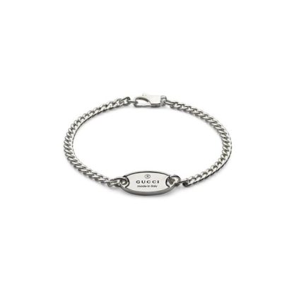 GUCCI Trademark Bracelet Women Silver  for sale