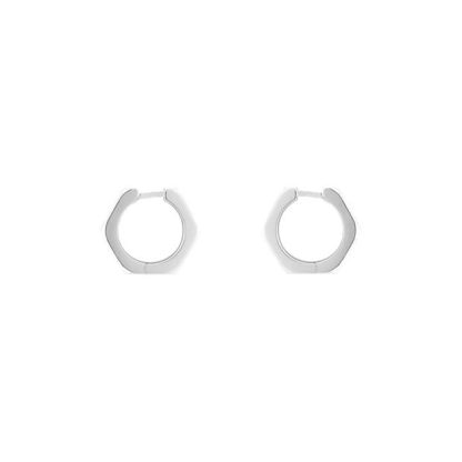 GUCCI Trademark Earrings Women Silver  for sale