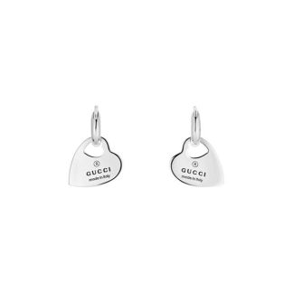 GUCCI Trademark Earrings Women Silver  for sale