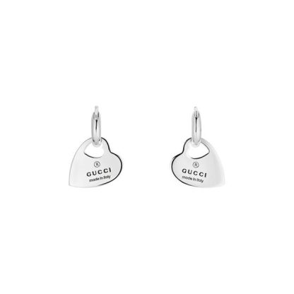 GUCCI Trademark Earrings Women Silver  for sale