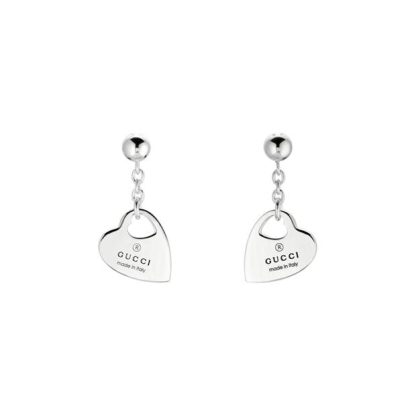 GUCCI Trademark Earrings Women Silver  for sale