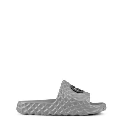 GUCCI Water Ripple Slide Men Pool Shoes Grey Sky for sale