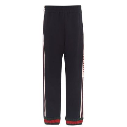 GUCCI Web Sport Jogging Pants Kids Blue 4275  for sale