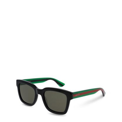 Gucci GUCCI SUNGLASSES GG0001SN Unisex Wayfarer Sunglasses BLACK for sale