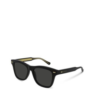 Gucci Gucci Blue Rectangular Sunglasses Unisex Black  for sale