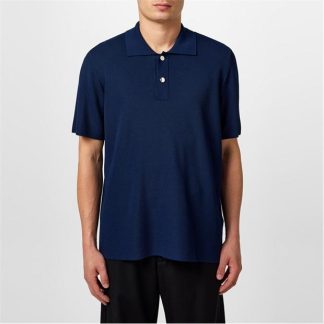 JACQUEMUS Jacq Le Polo Maille Sn05 Men Short Sleeve Polos Dark Navy for sale