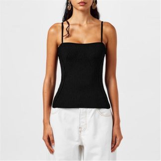 JACQUEMUS Jacq Le Sierra Vst Ld00 Women Cami Vests Black for sale