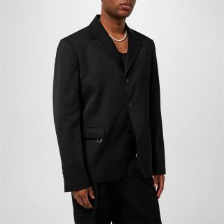 JACQUEMUS La Cabri Wool Jacket Men Black  for sale