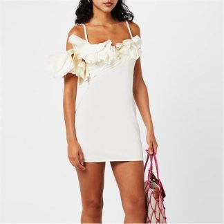 JACQUEMUS La Duna Mini Dress Women Mini Dresses White 100 for sale