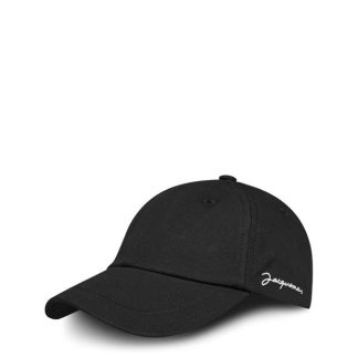 JACQUEMUS La Jacquemus Baseball Cap Women Black 990  for sale