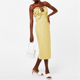 JACQUEMUS La Robe Bikini Midi Dress Women Light Khaki 530  for sale