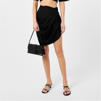 JACQUEMUS La Saudade Mini Skirt Women Black  for sale