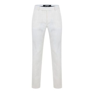 JACQUEMUS La Straight Pantalon Men White 110  for sale