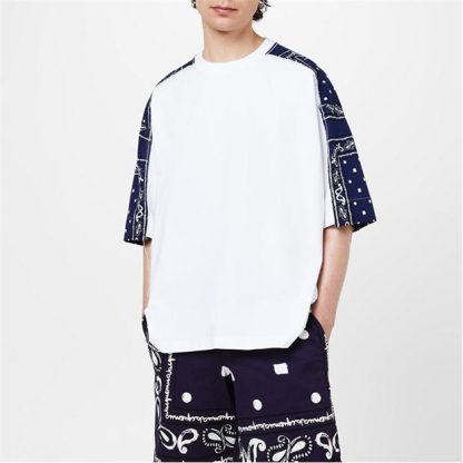 JACQUEMUS Le Bandanna Print T-Shirt Men Print Banda 3Cj  for sale